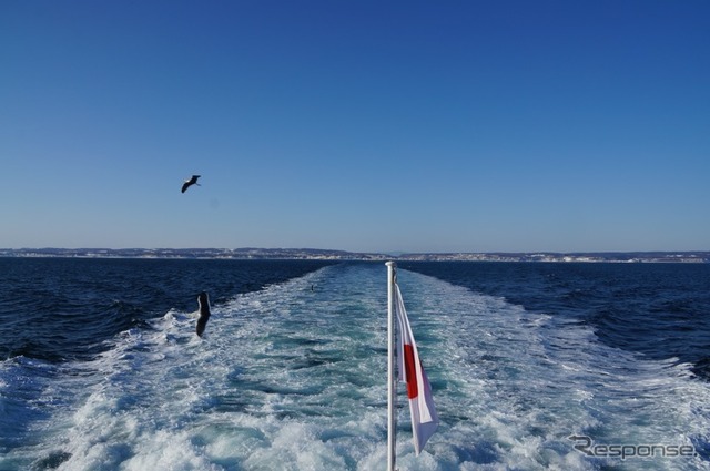 北海道網走の流氷船 オーロラ号 が3月31日まで運行中（撮影日：1月25日）