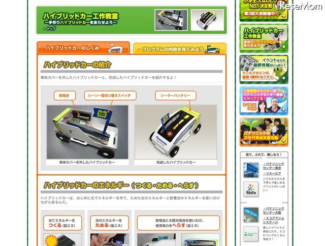 ハイブリッドカーの紹介