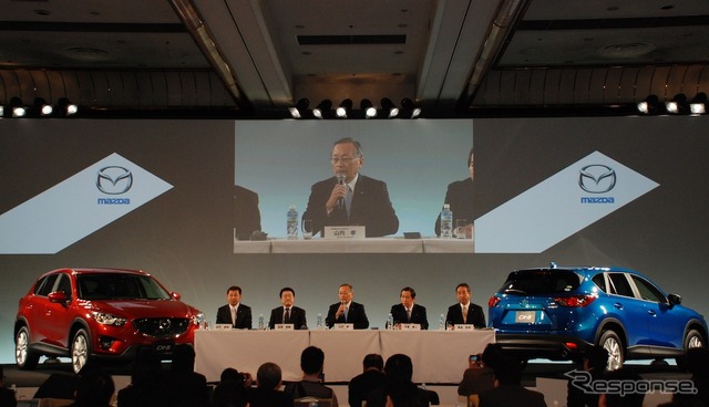 マツダ CX-5 発表会