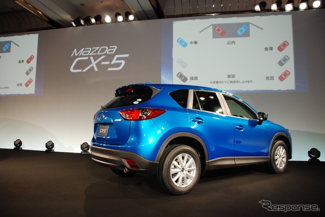マツダ CX-5 発表会