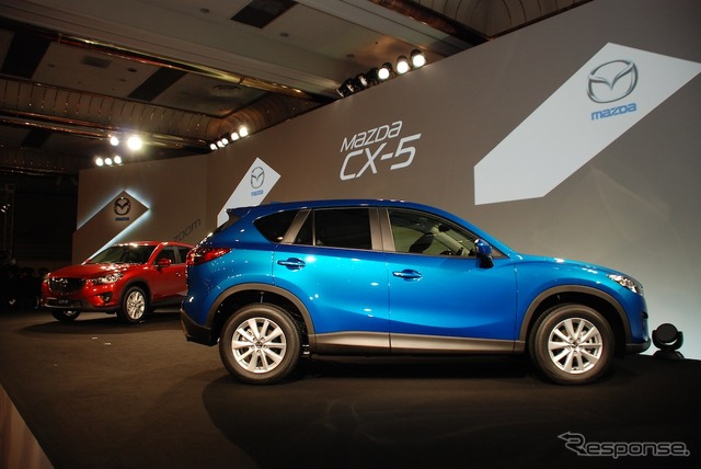 マツダ CX-5 発表会