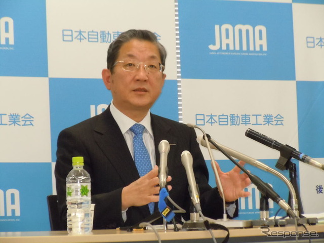 日本自動車工業会・志賀俊之会長