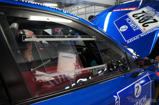 STI、ニュル24時間参戦マシンをシェイクダウン(場所:富士スピードウェイ)
