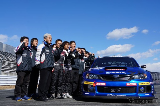 STI、ニュル24時間参戦マシンをシェイクダウン(場所:富士スピードウェイ)