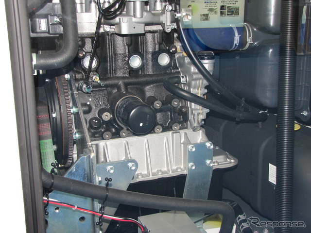 ［HVAC&R12］スターレットのエンジンがヒートポンプで今も活躍中