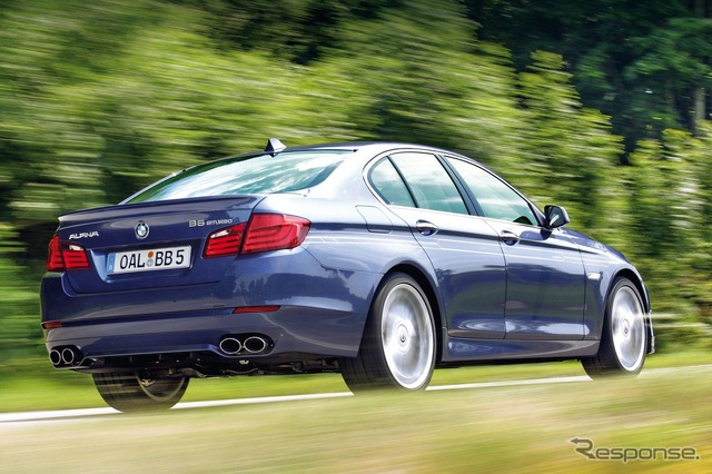 BMW5シリーズセダンをベースにした高性能モデル、アルピナB5 BiTurbo