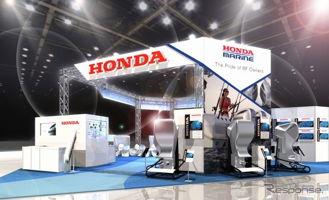 ジャパンインターナショナルボートショー2012 ホンダブース (イメージ)