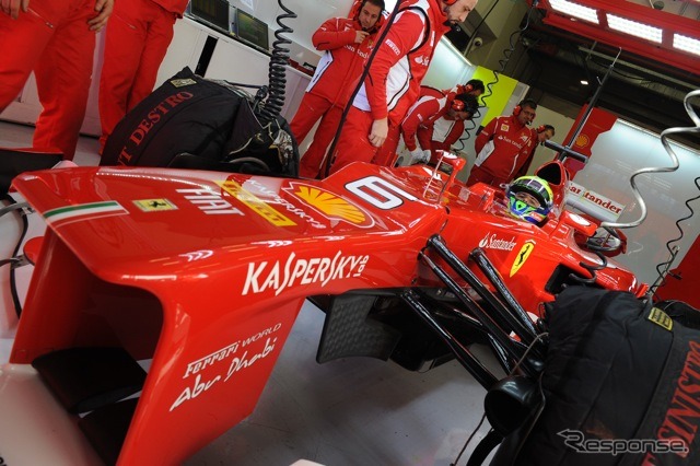 マッサ（フェラーリ。2月7〜10日、ヘレス・テスト）