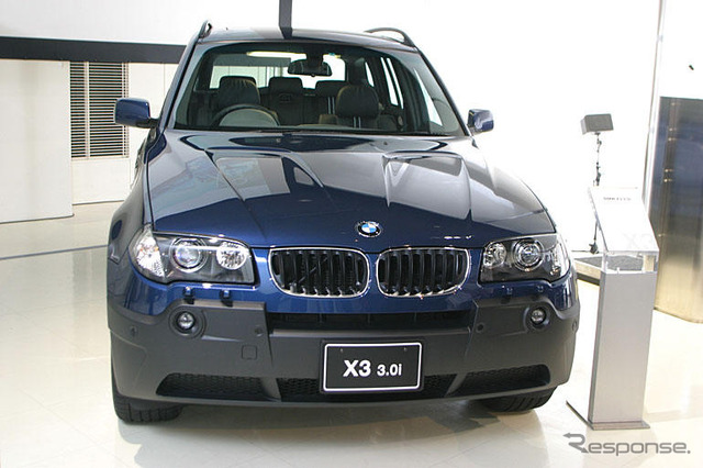 【BMW・X3日本発表】写真蔵…若さを失わないあなたへ