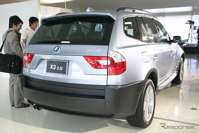 【BMW・X3日本発表】写真蔵…若さを失わないあなたへ