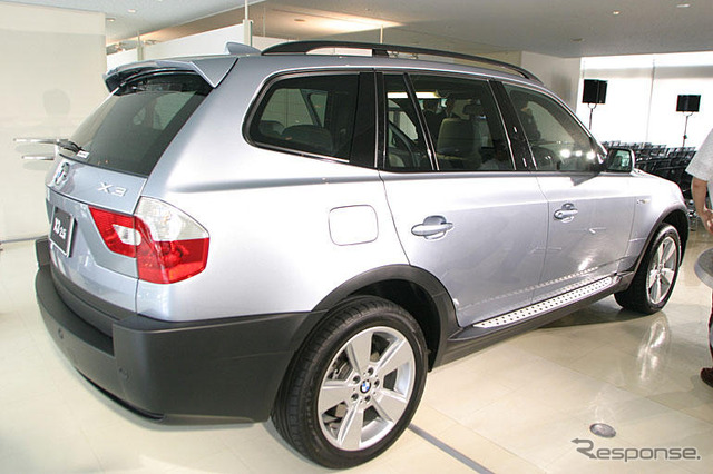 【BMW・X3日本発表】写真蔵…若さを失わないあなたへ