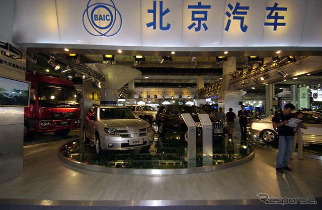【北京モーターショー04】北京汽車…ダイムラーだけど三菱