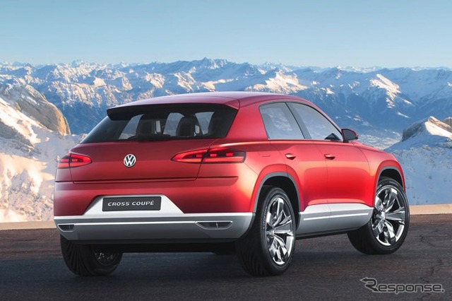 【ジュネーブモーターショー12】VWクロスクーペに新バージョン…今度はディーゼルPHV