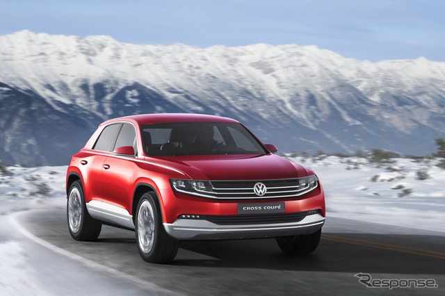 【ジュネーブモーターショー12】VWクロスクーペに新バージョン…今度はディーゼルPHV