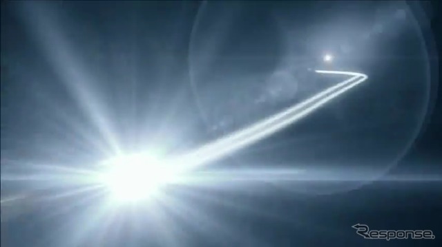 ランボルギーニの新型車のティーザー映像