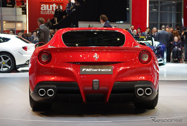 フェラーリ F12ベルリネッタ(ジュネーブモーターショー12)