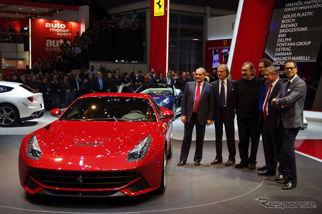 フェラーリ F12ベルリネッタ(ジュネーブモーターショー12)