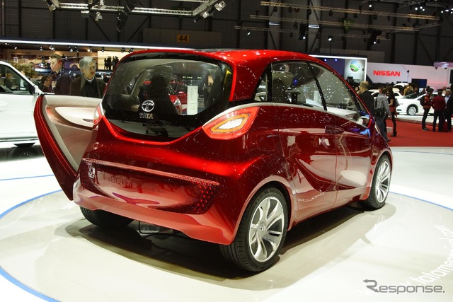 インドのタタモーターズのEVコンセプトカー、メガピクセル(ジュネーブモーターショー12)