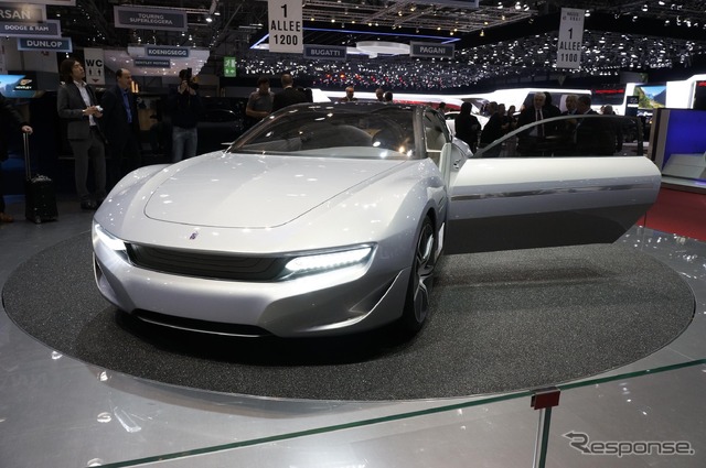 ピニンファリーナのコンセプトカー、カンビアーノ(ジュネーブモーターショー12)
