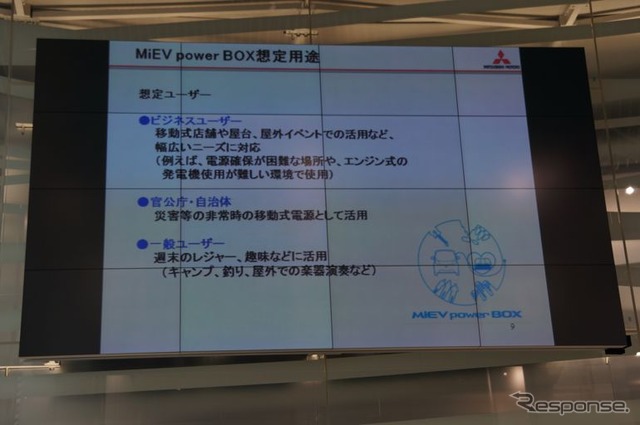 三菱MiEVパワーボックス