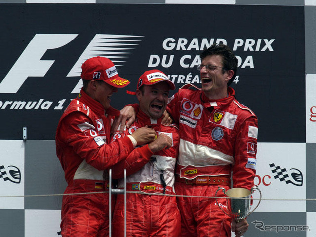 【F1カナダGP】決勝…作戦通りシューマッハ優勝