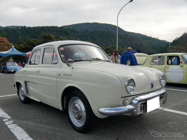 ルノーとゴルディーニが最初にコラボレーションしたのがこのドーフィン。写真はグルディーにではなく標準のモデル。
