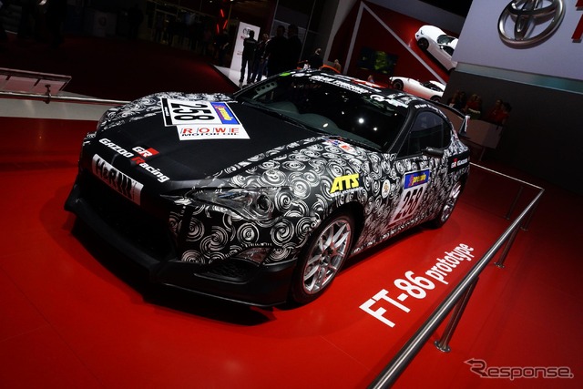 トヨタ86の先行開発プロトタイプ、FT-86のレーシングカー(ジュネーブモーターショー12)