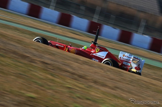 フェラーリF2012、マッサ（3月1日、バルセロナテスト）