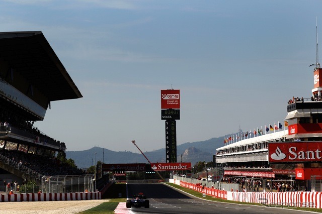 2011年F1スペインGP。バルセロナ、カタルーニャ・サーキットで開催、優勝はベッテル（レッドブル）