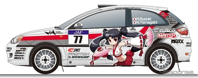 クスコジュニアラリーチームはプロトン・サトリアネオで参戦する。