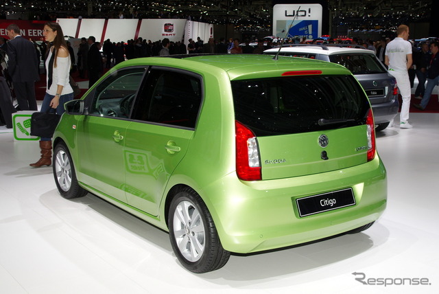 VWグループ、シュコダ・シティゴ(ジュネーブモーターショー12)
