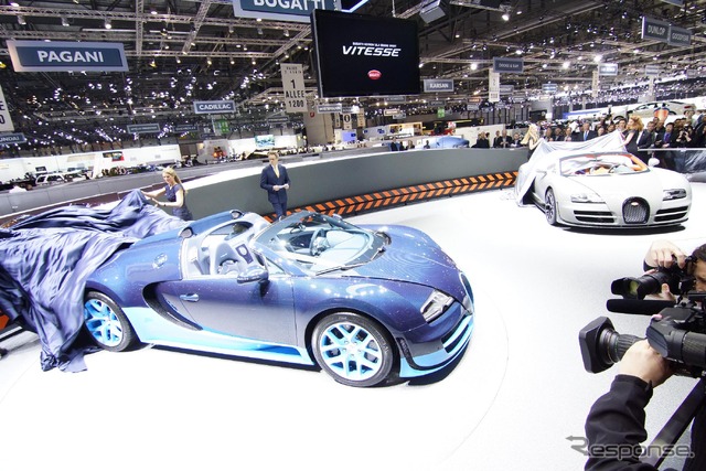 ブガッティ ヴェイロン 16.4グランスポーツ VITESSE(ジュネーブモーターショー12)