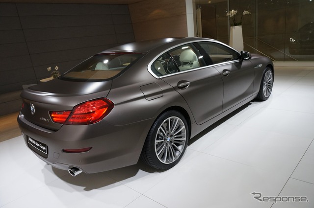 BMW 6シリーズ グランクーペ(ジュネーブモーターショー12)