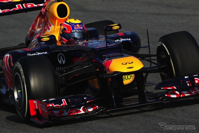 ウェーバー、レッドブルRB8