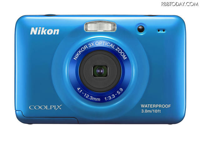 「COOLPIX S30」ブルー