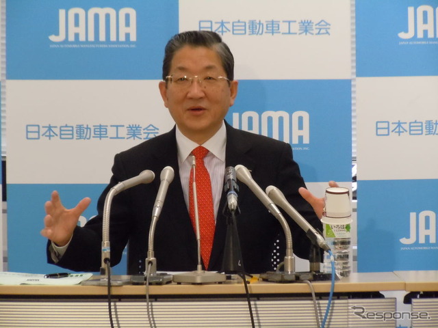日本自動車工業会・志賀俊之会長