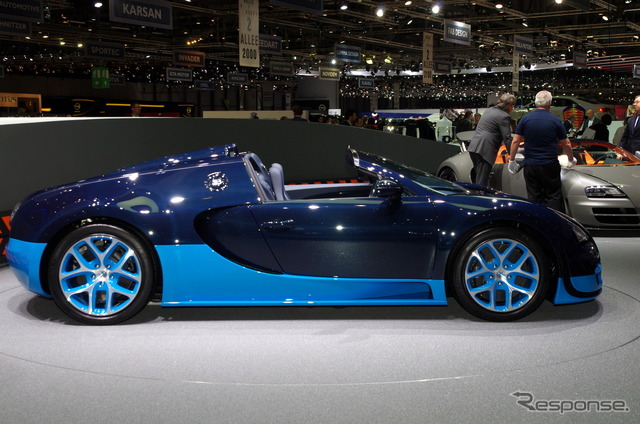 ブガッティ・ヴェイロン16.4グランスポーツ VITESSE(ジュネーブモーターショー12)
