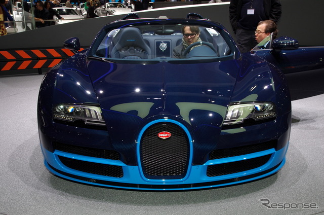 ブガッティ・ヴェイロン16.4グランスポーツ VITESSE(ジュネーブモーターショー12)