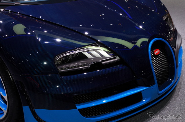 ブガッティ・ヴェイロン16.4グランスポーツ VITESSE(ジュネーブモーターショー12)