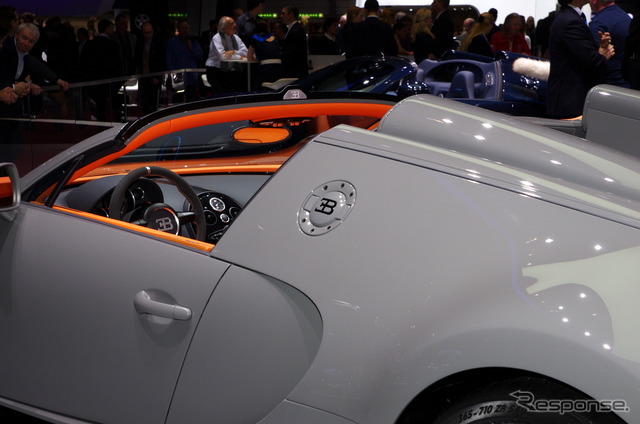 ブガッティ・ヴェイロン16.4グランスポーツ VITESSE(ジュネーブモーターショー12)