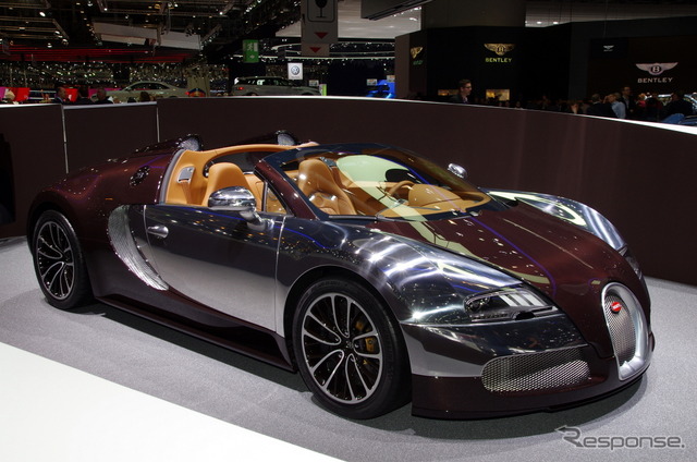 ブガッティ・ヴェイロン16.4グランスポーツ VITESSE(ジュネーブモーターショー12)
