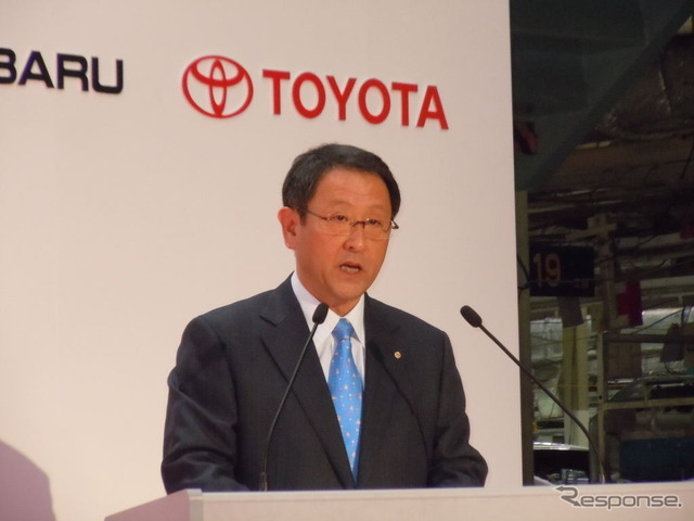 トヨタ自動車・豊田章男社長