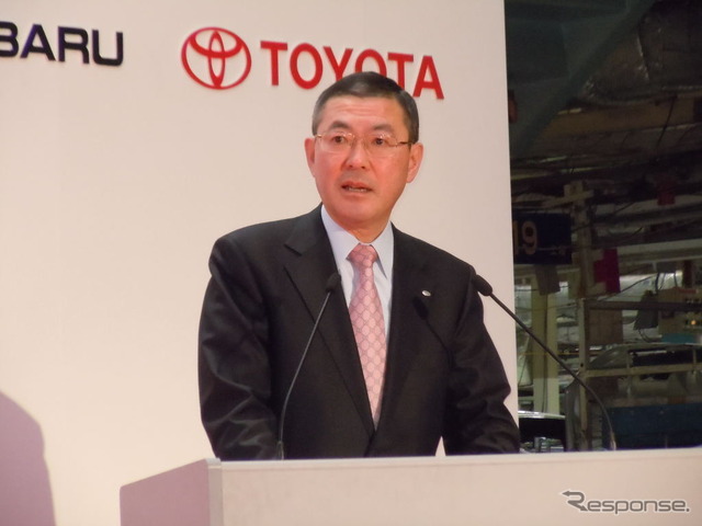 富士重工業・吉永泰之社長