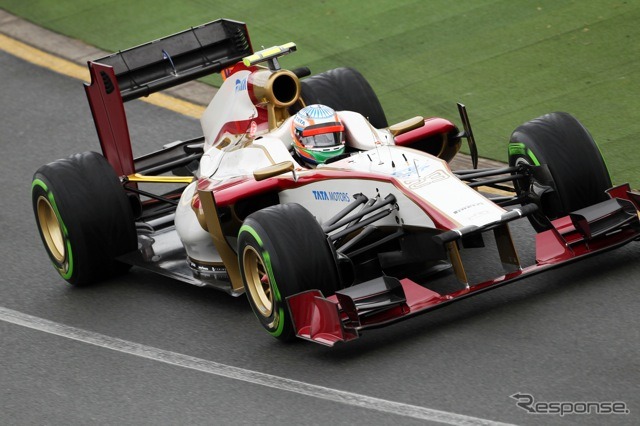 写真はカーティケヤン(3月16日、F1オーストラリアGP)