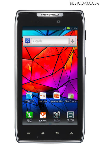 「MOTOROLA RAZR IS12M」