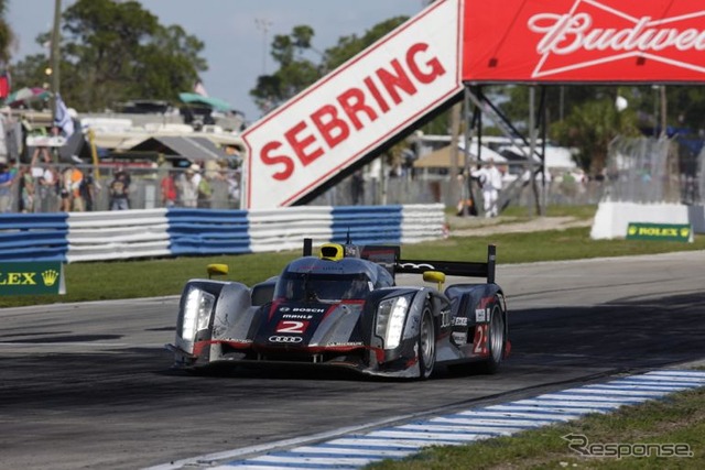 【WEC 開幕戦】アウディが1-2フィニッシュ