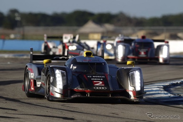 【WEC 開幕戦】アウディが1-2フィニッシュ