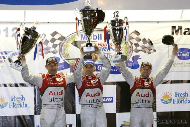 【WEC 開幕戦】アウディが1-2フィニッシュ