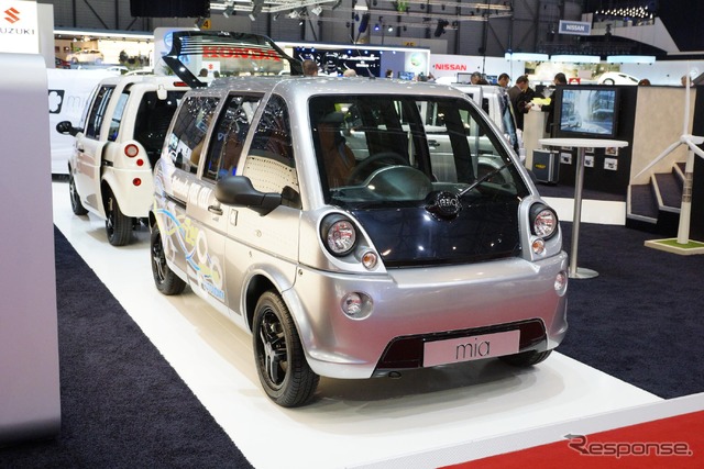 MIAエレクトリック社のEV、MIAシリーズ(ジュネーブモーターショー12)