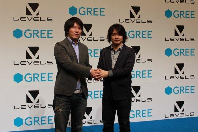 グリー×レベルファイブ、業務提携による共同記者発表会 ― 日野社長「しっかり作品が楽しめれば、それはゲーム業界」